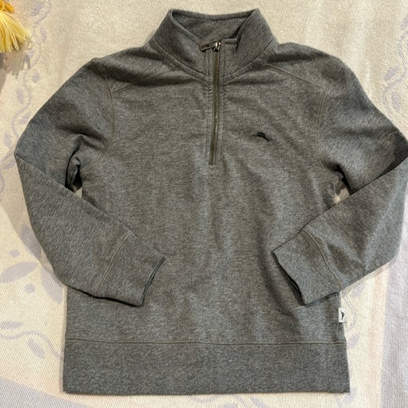 Tommy Bahama quarter zip pull over - Picture 1 of 9